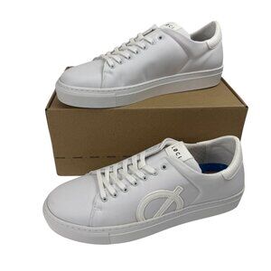 Loci NEW Nine White Sneakers Unisex EU 43 (Men's 10/Women's 11) Designer Court